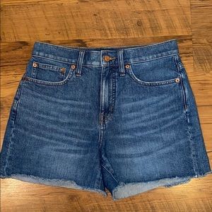 jcrew jean shorts